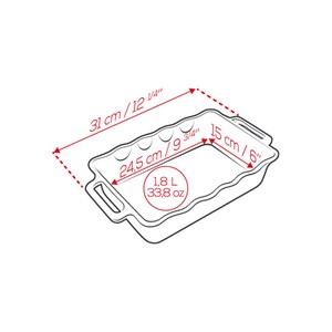 Délices plat céramique four