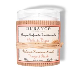 Bougie parfumée pêche de vigne