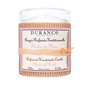 Bougie parfumée pétales de musc