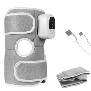 Masseur pressothérapie genoux, 3 modes, chaleur, usb