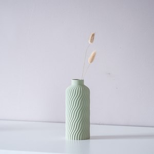 Vase océan - 15cm -vert pastel