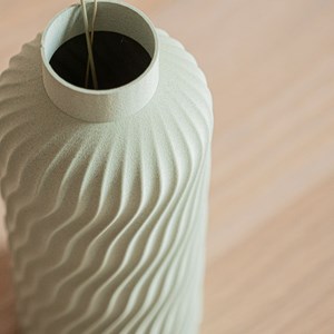 Vase océan - 15cm -vert pastel