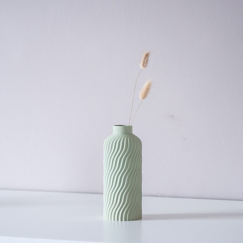 Vase océan - 23cm - vert pastel