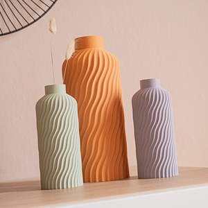 Vase océan - 31cm - violet pastel