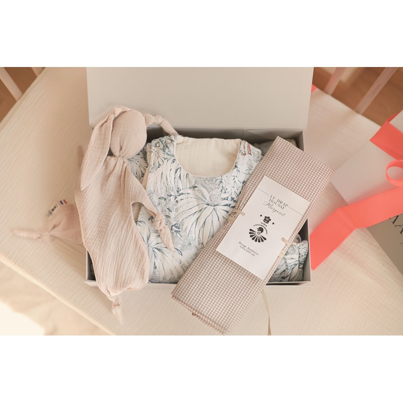 Coffret bébé naissance douce nuit safari