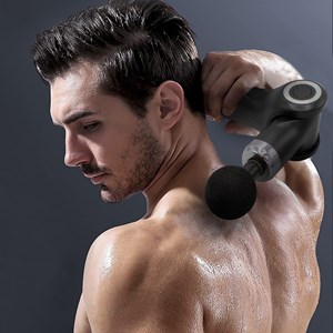 Pistolet de massage fishtec musculaire pivotable 90° sans fil