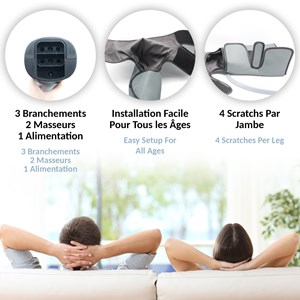 Masseur fishtec mollets & pieds