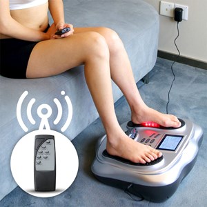 Masseur de pieds fishtec ems ecran lcd