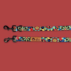 Laisse pour chien mandala multiposition