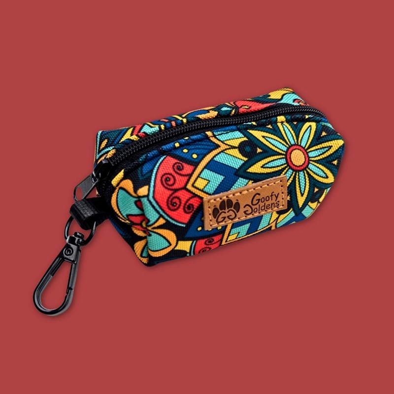 Pochette sacs à déjections mandala