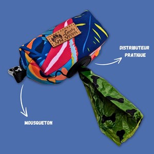 Pochette sacs à déjections lagon
