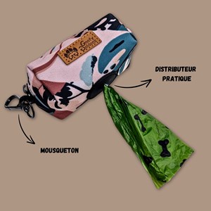 Pochette sacs à déjections savane