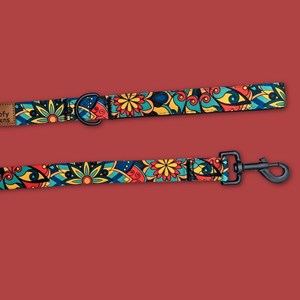 Laisse pour chien mandala - m
