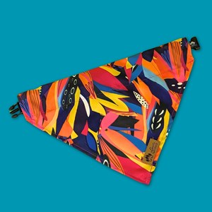 Collier-bandana pour chien panache - m