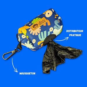 Pochette sacs à déjections deep agua