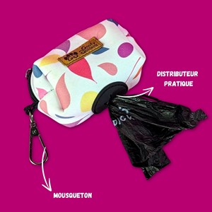 Pochette sacs à déjections pétales