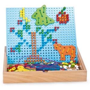Puzzle à emboiter et enfiler