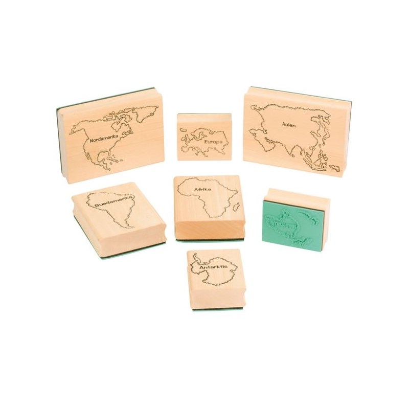 Tampons des continents