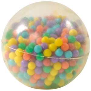 Balle souple avec perles