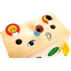 Boite tactile des 3 sens