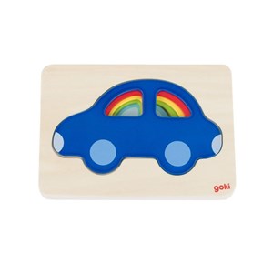 Puzzle à couches, voitures