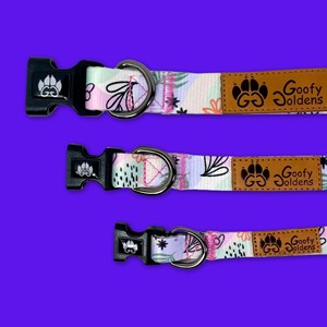 Collier pour chien pastel - m