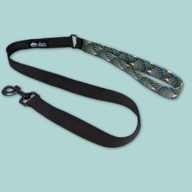 Laisse de ville pour chien paon