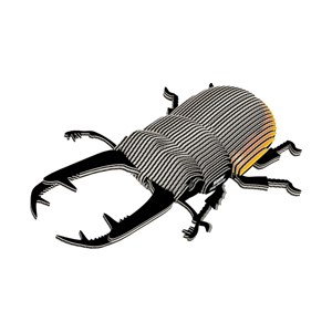 Coléoptère lucanidae – eugy 3d