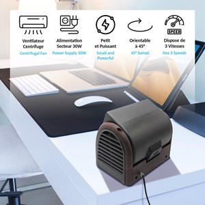 Ventilateur fishtec turbine 30w