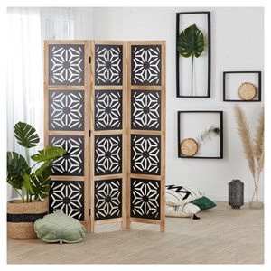 Paravent homestyle4u beige