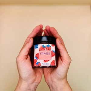 Confiture extra fraise nature bio