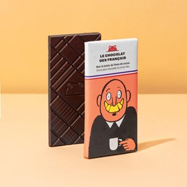 Chocolat noir & éclats de fèves de cacao