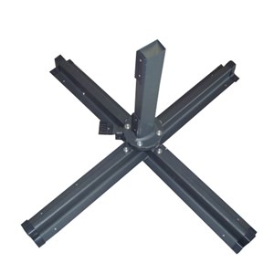 Palatino parasol déporté et rotatif 3 x 3m terracotta