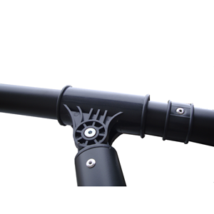 Porticcio parasol marron déporté rond 3 x 3 m