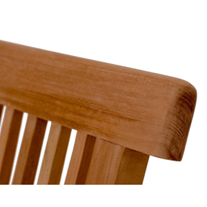 Lubok table de jardin rectangulaire et 6 chaises en teck huilé