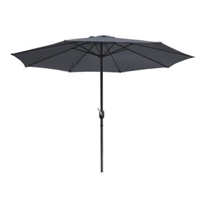 Figari parasol droit diamètre 2,7 m gris