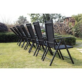 Brescia lot de 2 fauteuils de jardin