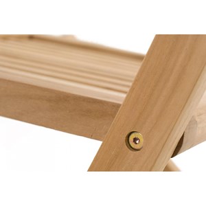 Kajang table de jardin ovale et 6 chaises en teck