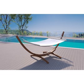 Lagoa hamac sur support 3,15 m en bois écru