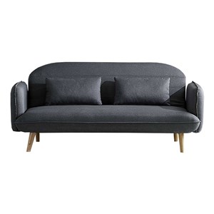 Sotchi canapé convertible 3 places en tissu gris
