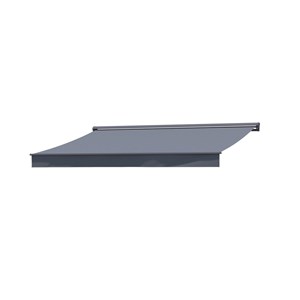 Lozio store banne 3 x 2,5 m gris