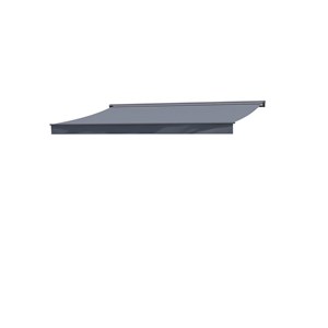 Lozio store banne 4 x 3 m gris