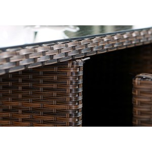 Miami miami 6 marron-blanc + housse de protection