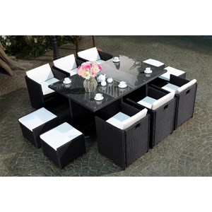 Miami miami 10 noir-blanc + housse de protection