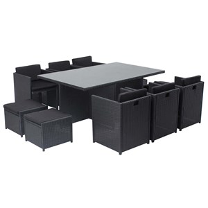 Miami miami 10 noir-noir + housse de protection