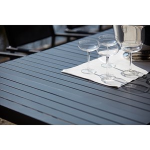 Olhao console extensible et 6 chaises en aluminium