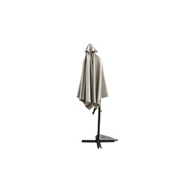 Alcudia parasol ecru droit rond 2,94 x 2,94 m