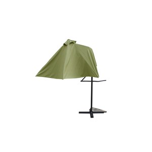 Alcudia parasol vert droit rond 2,94 x 2,94 m