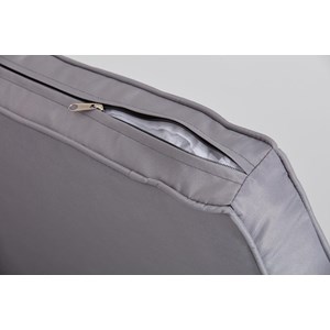 Moana salon de jardin 4 places en résine tressée gris