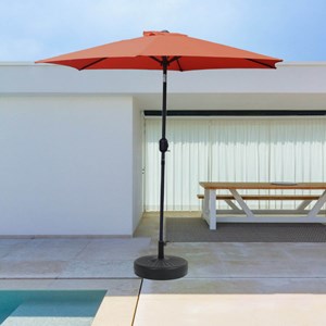 Come parasol terracotta rond 2,5 x 2,5 m